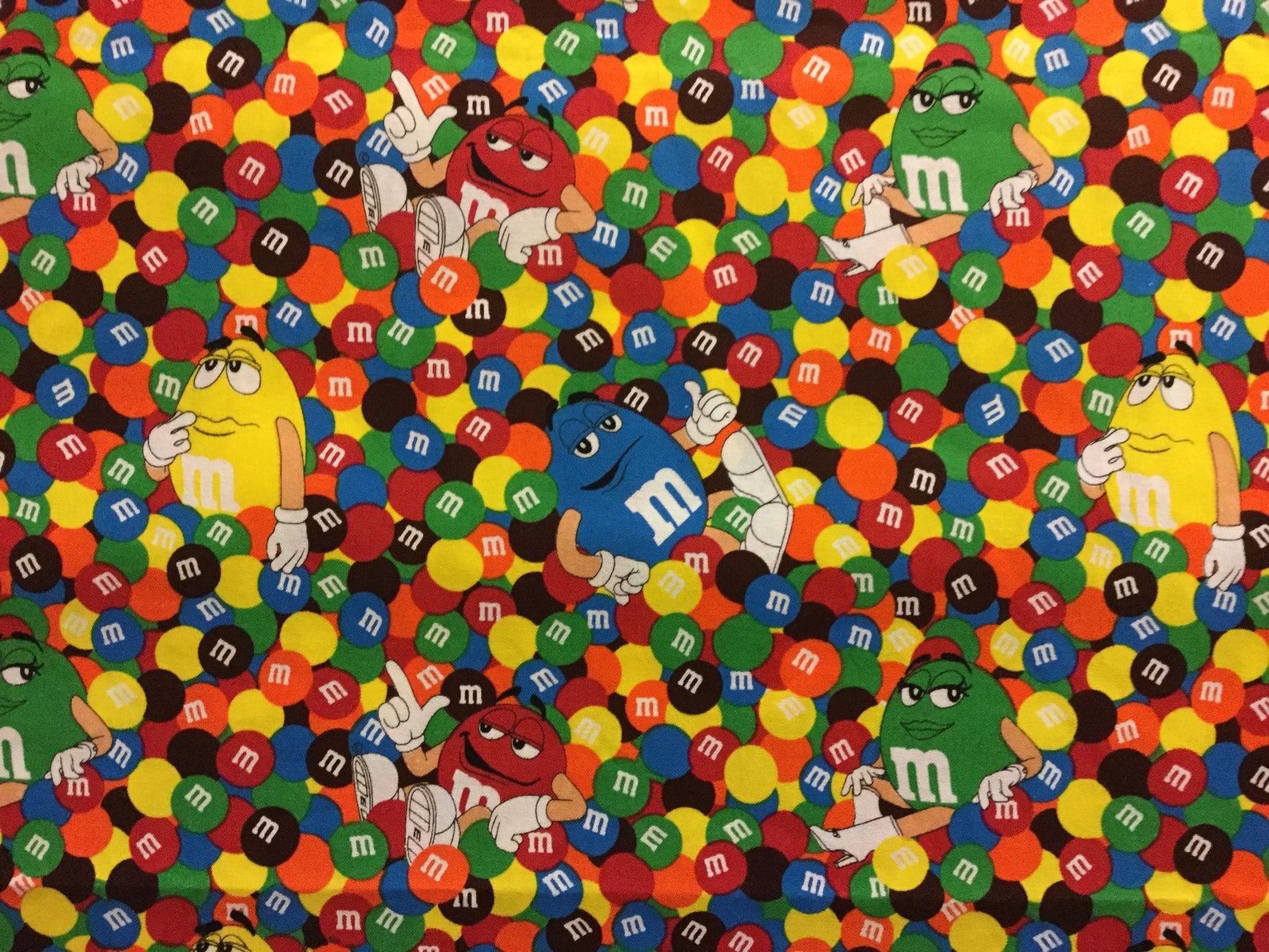 M&Ms Blanket Etsy