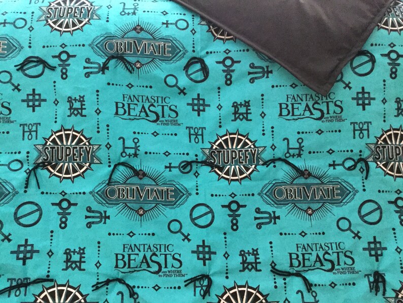 flannel blanket Harry Potter Fantastic Beast