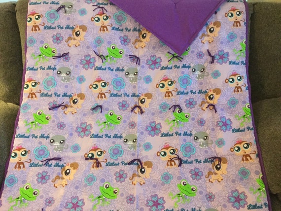Littlest Pet Shop Blanket Etsy