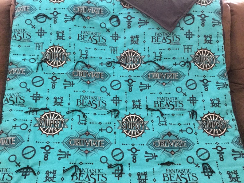 flannel blanket Harry Potter Fantastic Beast
