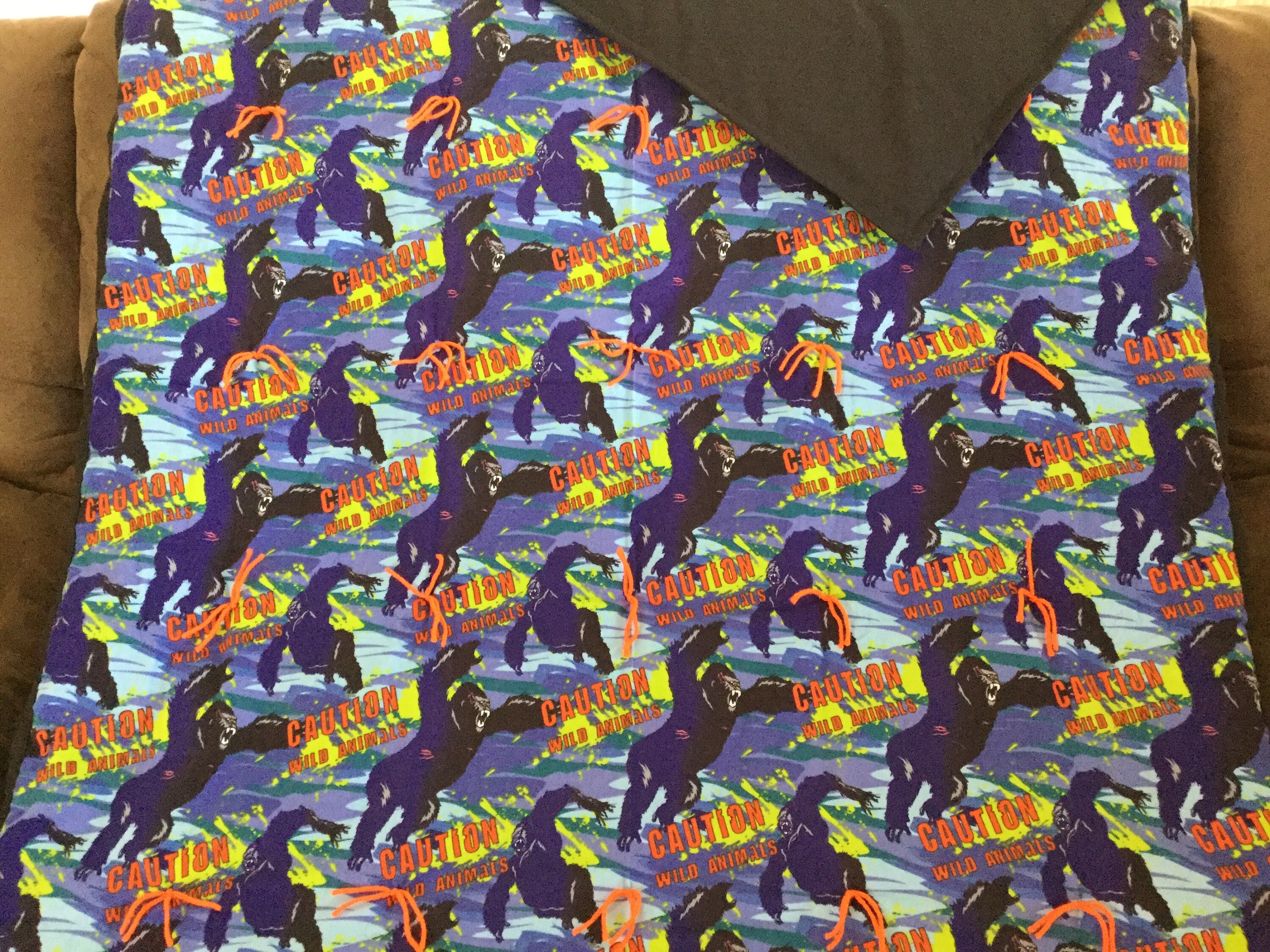 King Kong blanket Etsy