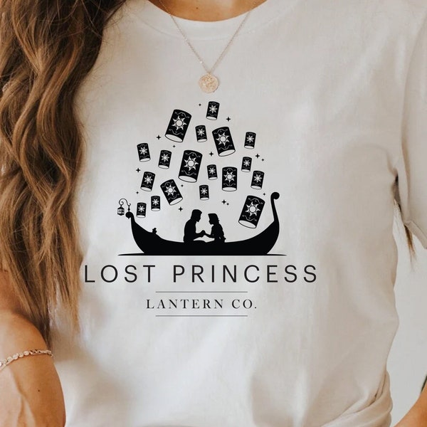 Lost Princess Lantern Co T-shirt Design, Tangled, Rapunzel, WDW, Svg, Dxf, Png, Eps, Instant Download