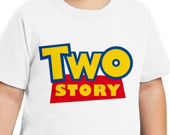 Two Story Birthday Logo, Buzz, Toy Story, Magic, Svg, Png, Eps, Instant Download
