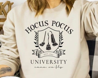 Hocus Pocus University SVG, Sanderson Sisters Design (Instant Download)