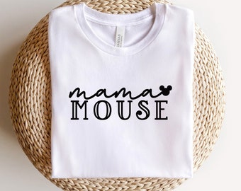 Mama MOUSE T-shirt Design, Cricut SVG vector, dxf, png, Instant Download