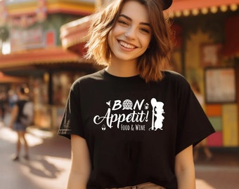Bon Appetit Remy Ratatouille EPCOT T-Shirt Design (svg, png, eps)