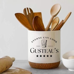 Gusteau&#39;s Restaurant Logo, Anyone Can Cook, Remy Ratatouille, Svg, Eps, Dxf, Png, Instant Download