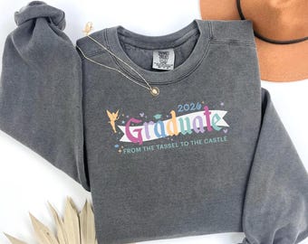 Disney-Inspired Graduate Graduation T-Shirt Logo Class of 2026 (Instant Digital Download)