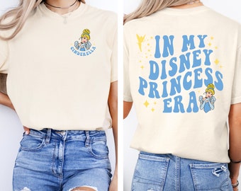 In My Princess Era, Cinderella, Magic Kingdom Park T-Shirt Logo Design, Colorful, Editable