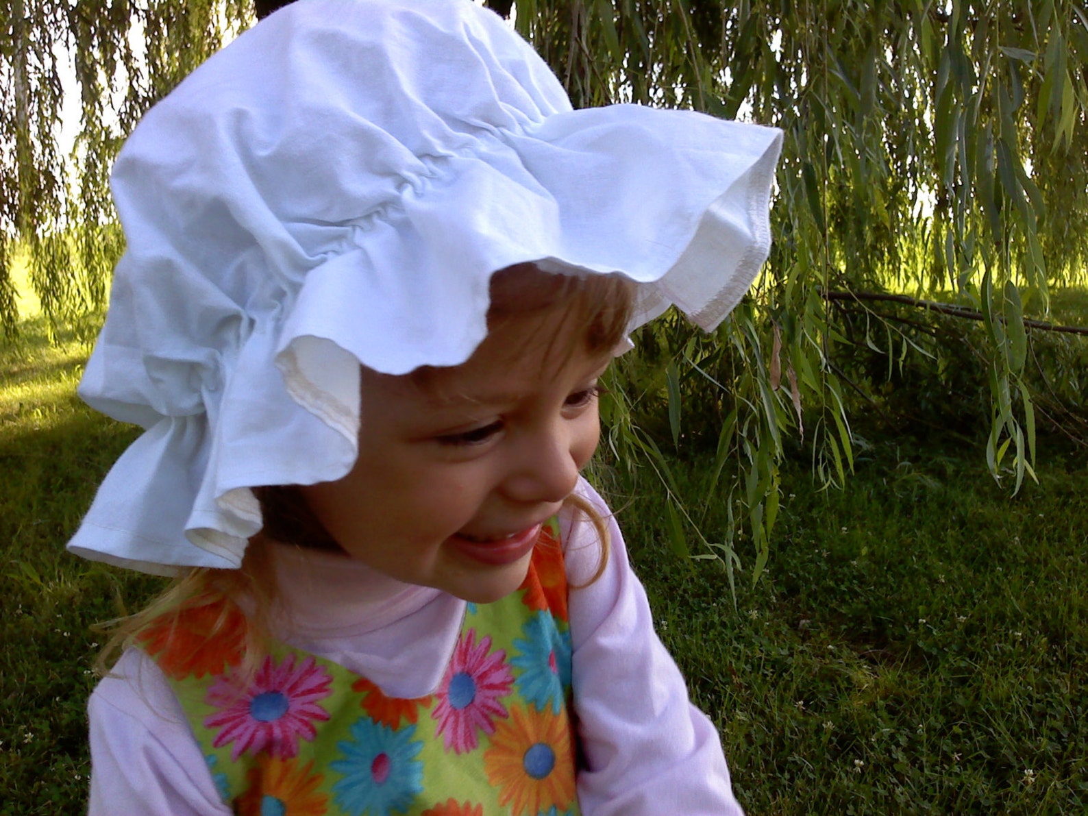 Mop Cap Pattern with FREE Video Tutorial Child to Adult sizes | Etsy