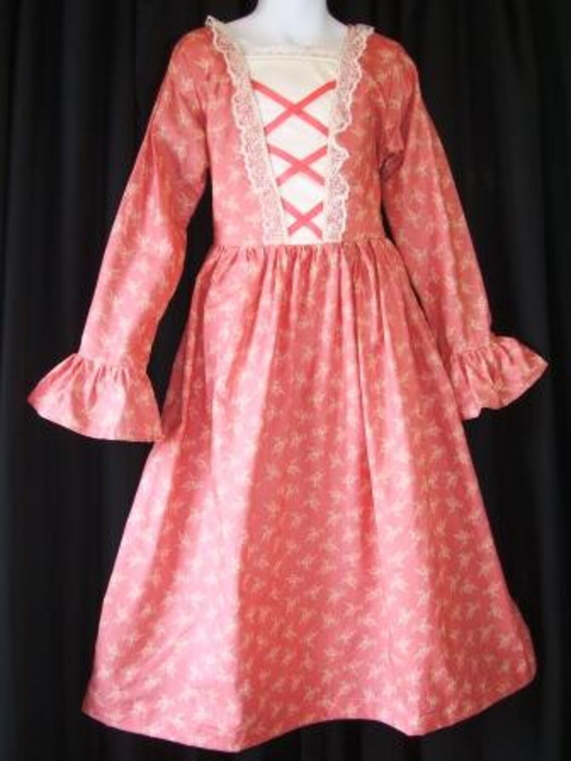 The Colonial Costume Dress ADULT SIZE Pattern With FREE Video Etsy