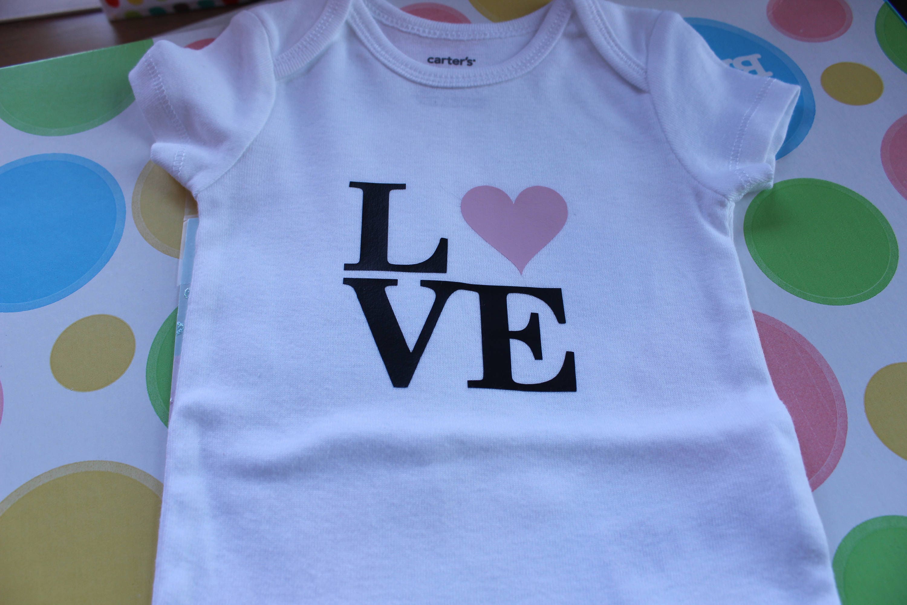 LOVE Baby Onesie Shirt/toddler Tshirt Etsy UK