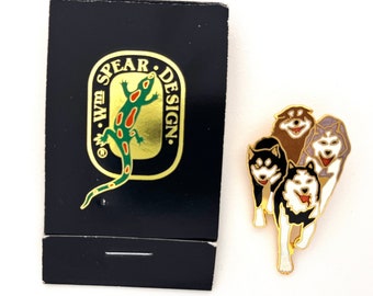 WM William Spear Husky Lapel Pin