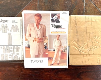 Vogue Sewing Pattern 2338, Tamotsu Suit