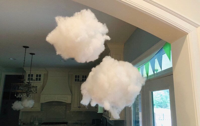 Clouds Nursery Clouds floating clouds baby shower first Etsy