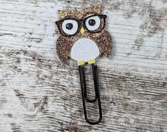 Reading Owl Planner Clip