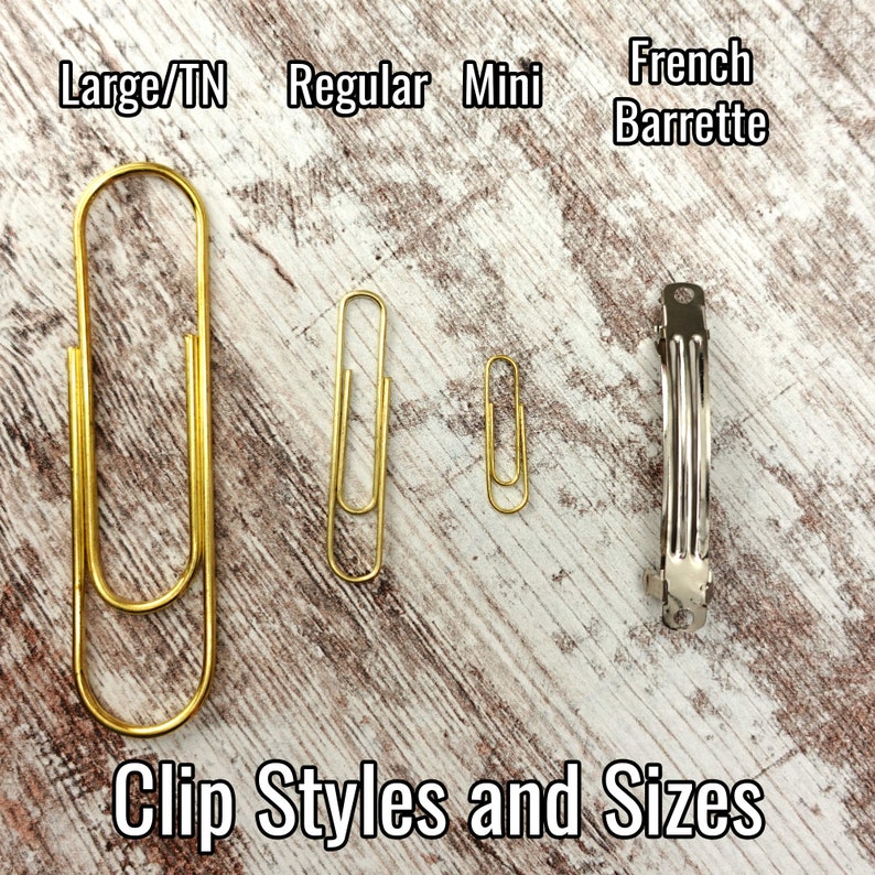 Custom Word Clips Planner Clips Bookmarks Word Planner Clips image 4