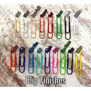 Custom Word Clips Planner Clips Bookmarks Word Planner Clips image 3