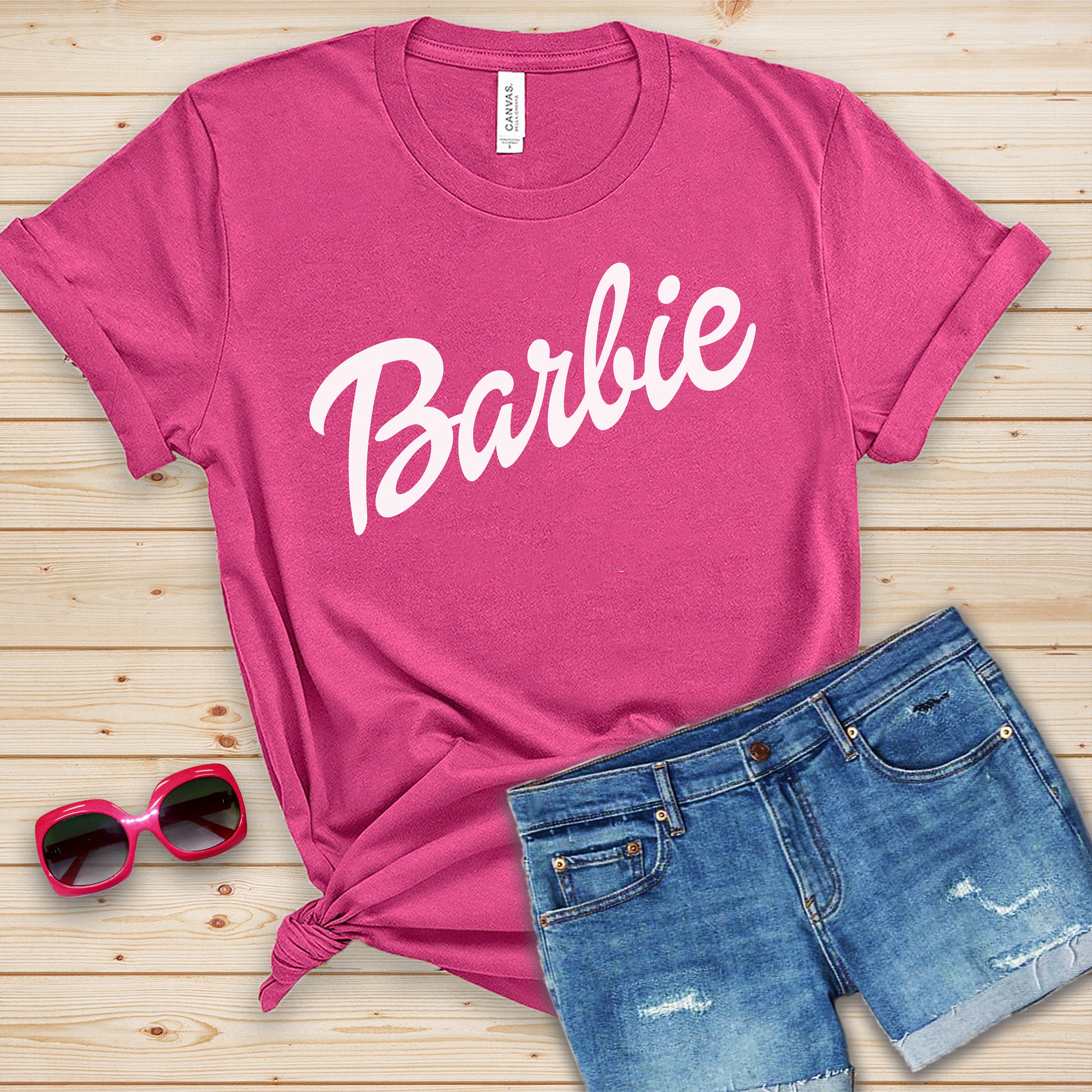 Barbie Tee Cute Barbie Shirt Soft Premium Bella Canvas | Etsy