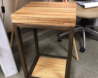 Zebra Wood Table Etsy