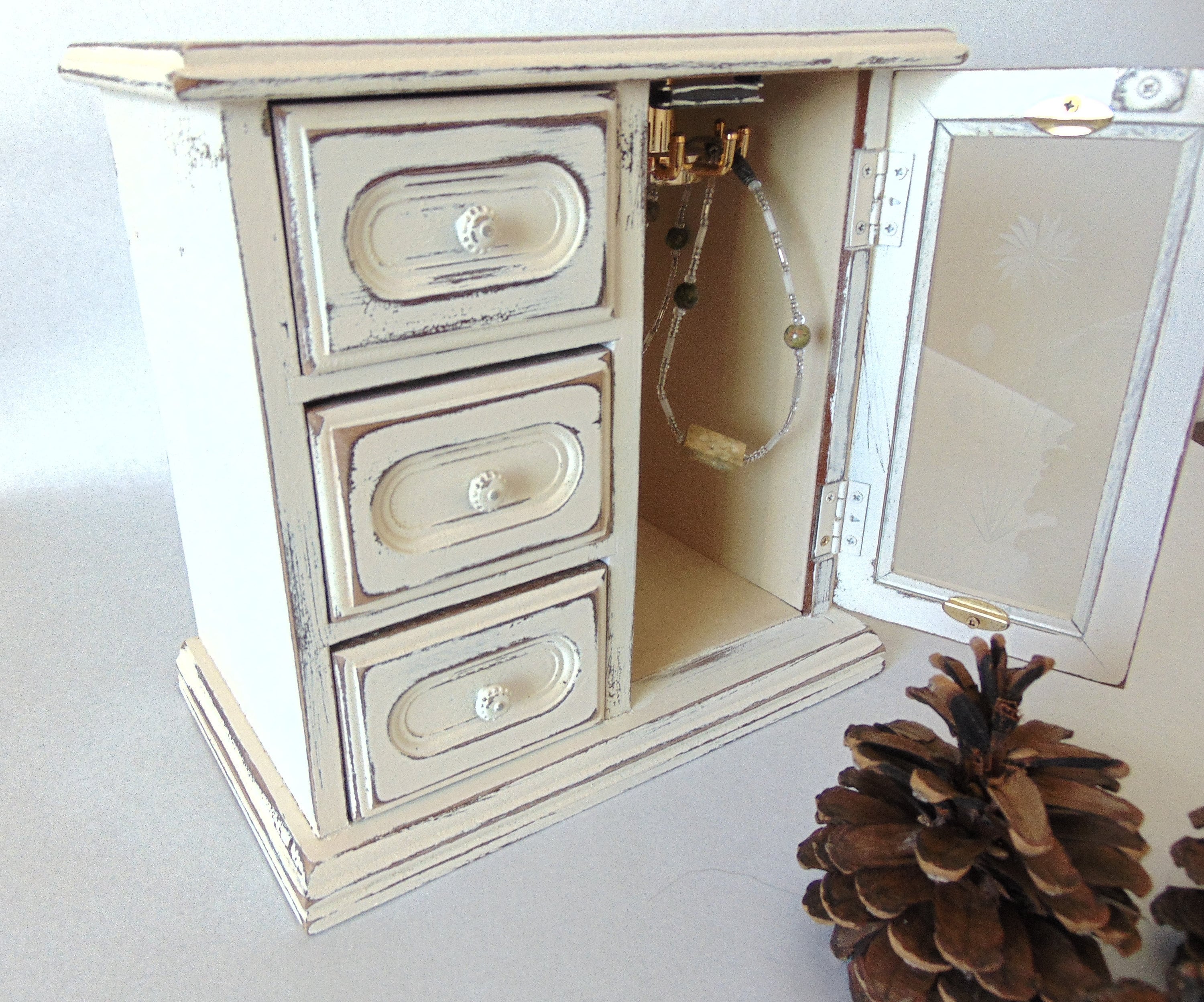 Armoire Vintage Blanche almoire