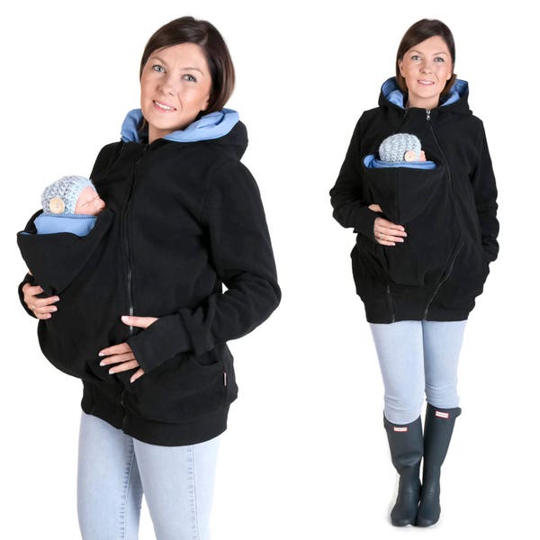 3in1 Tragejacke Tragepullover für Mama & Baby