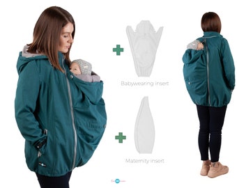 jacket with baby holder