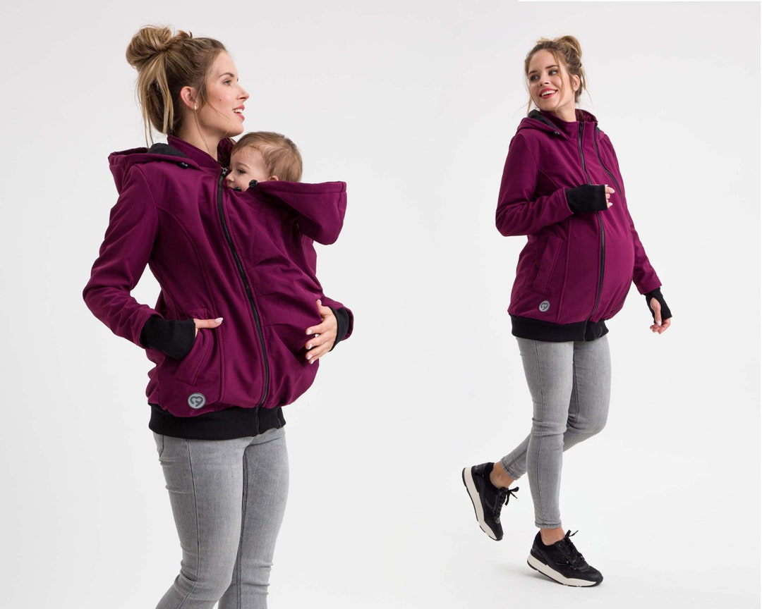 EVEREST 3in1 Softshell Babywearing Coat, Maternity Coat, Carrier Jacket