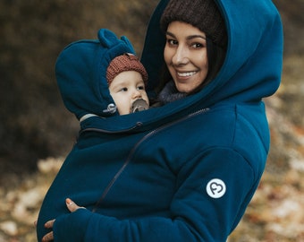 Giacca da maternità KAYA Babywearing, stile street, marsupio porta