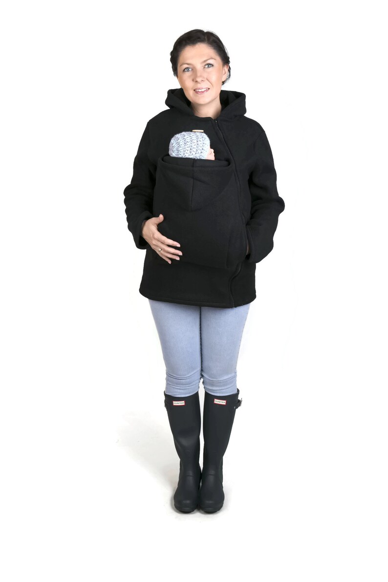 BASIC Babywearing coat jacket Baby carrier hoodie Kangaroo Etsy