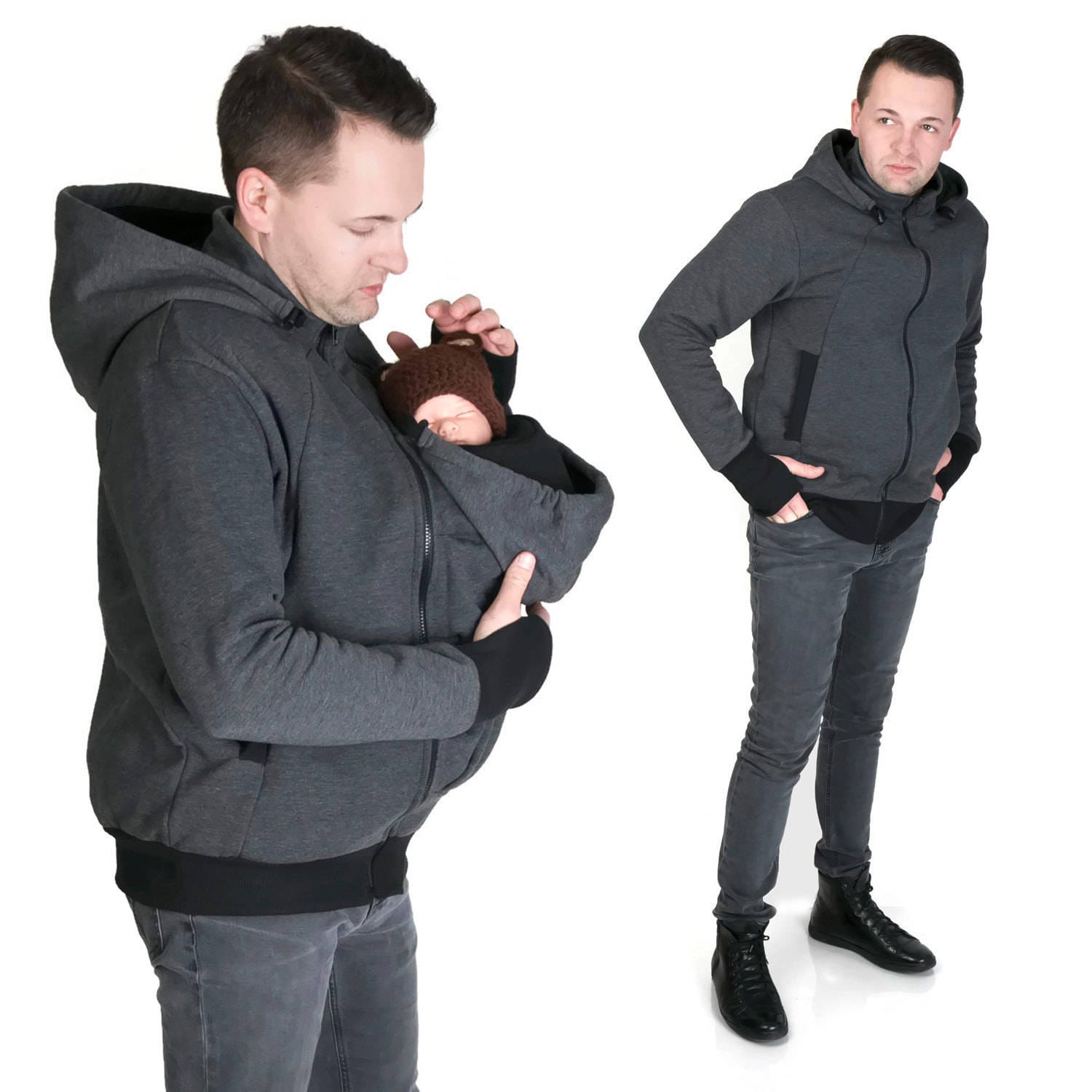 Zip Us In Jacket Expander Panel - Turn Your own Jacket into a Maternity  Jacket - Match the panel to the zipper on your jacket : Clothing, Shoes &  Jewelry 