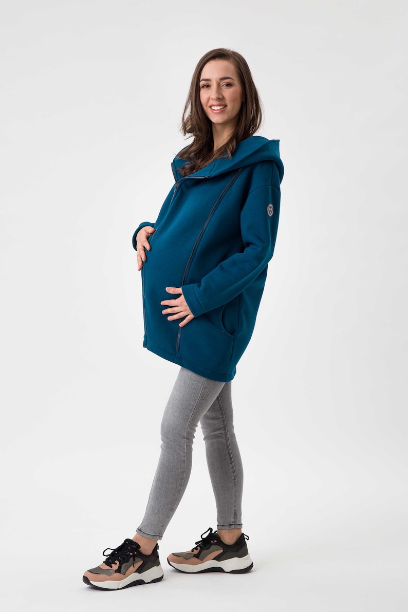 KAYA Babywearing Maternity Coat Jacket Street Style Etsy