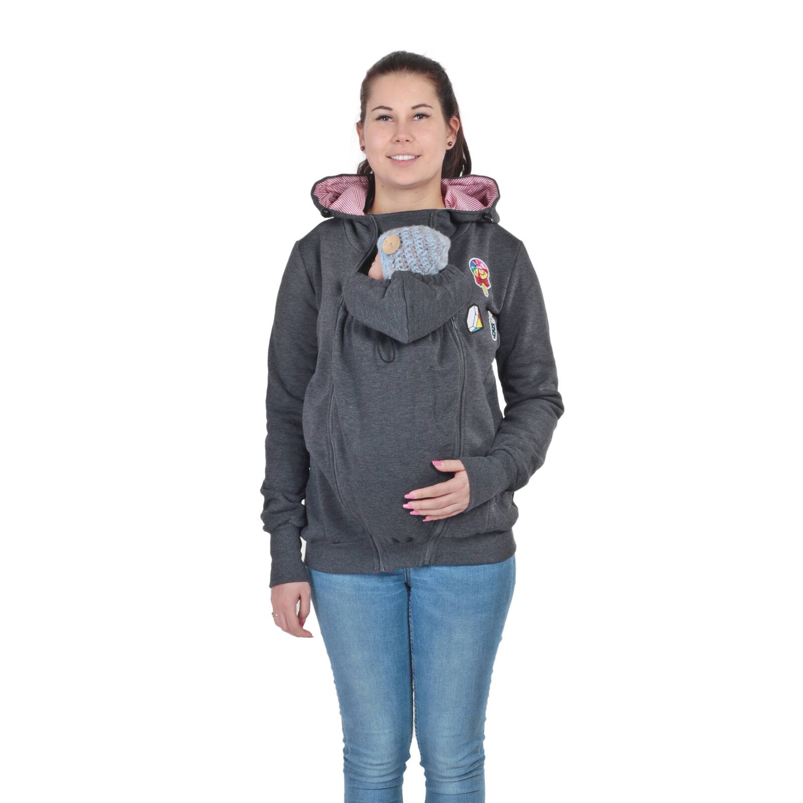 3 in 1 Baby carrier hoodie Kangaroo coat/jacket for Mom and Etsy