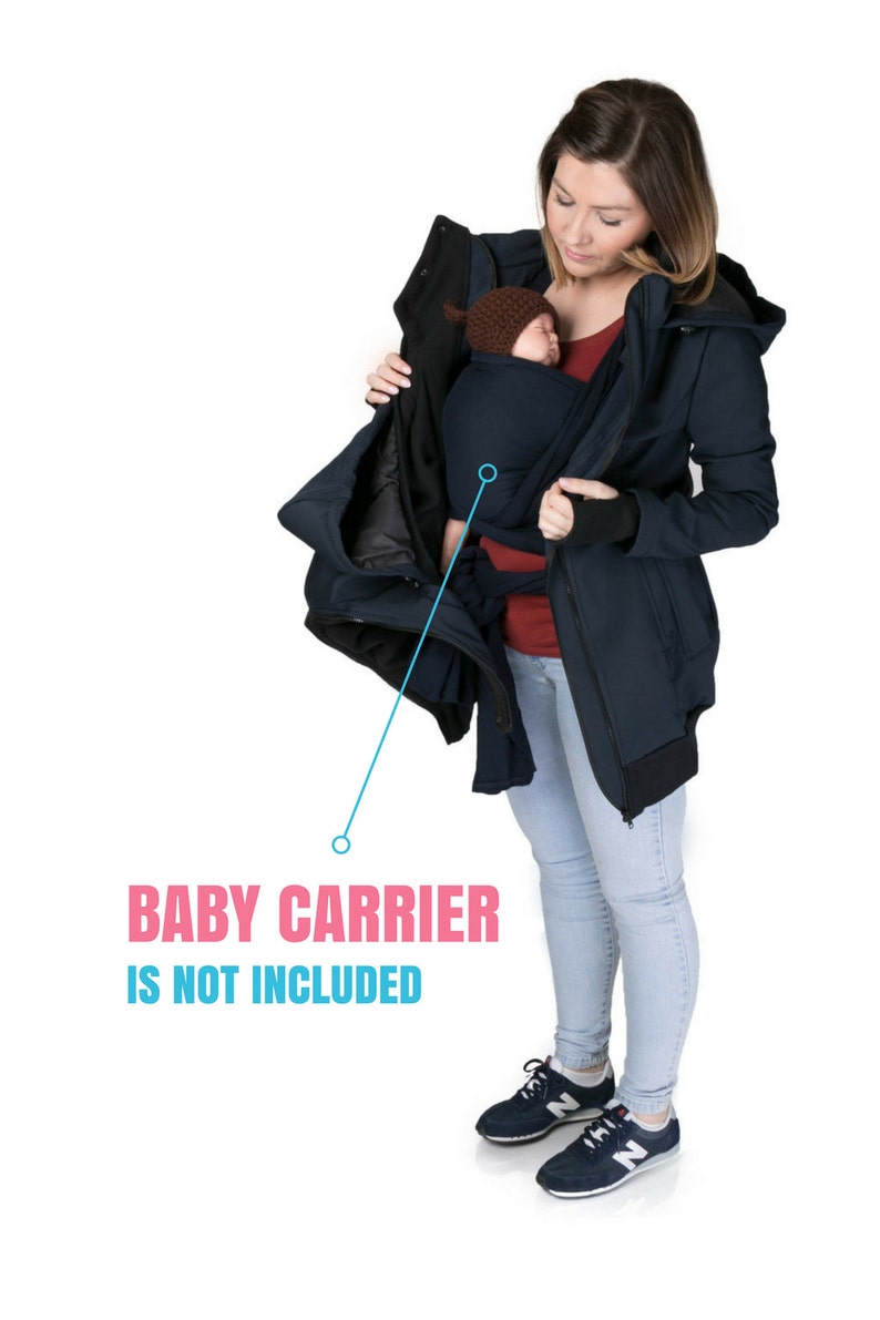 EVEREST FRONT Softshell Babywearing coat maternity carrier Etsy