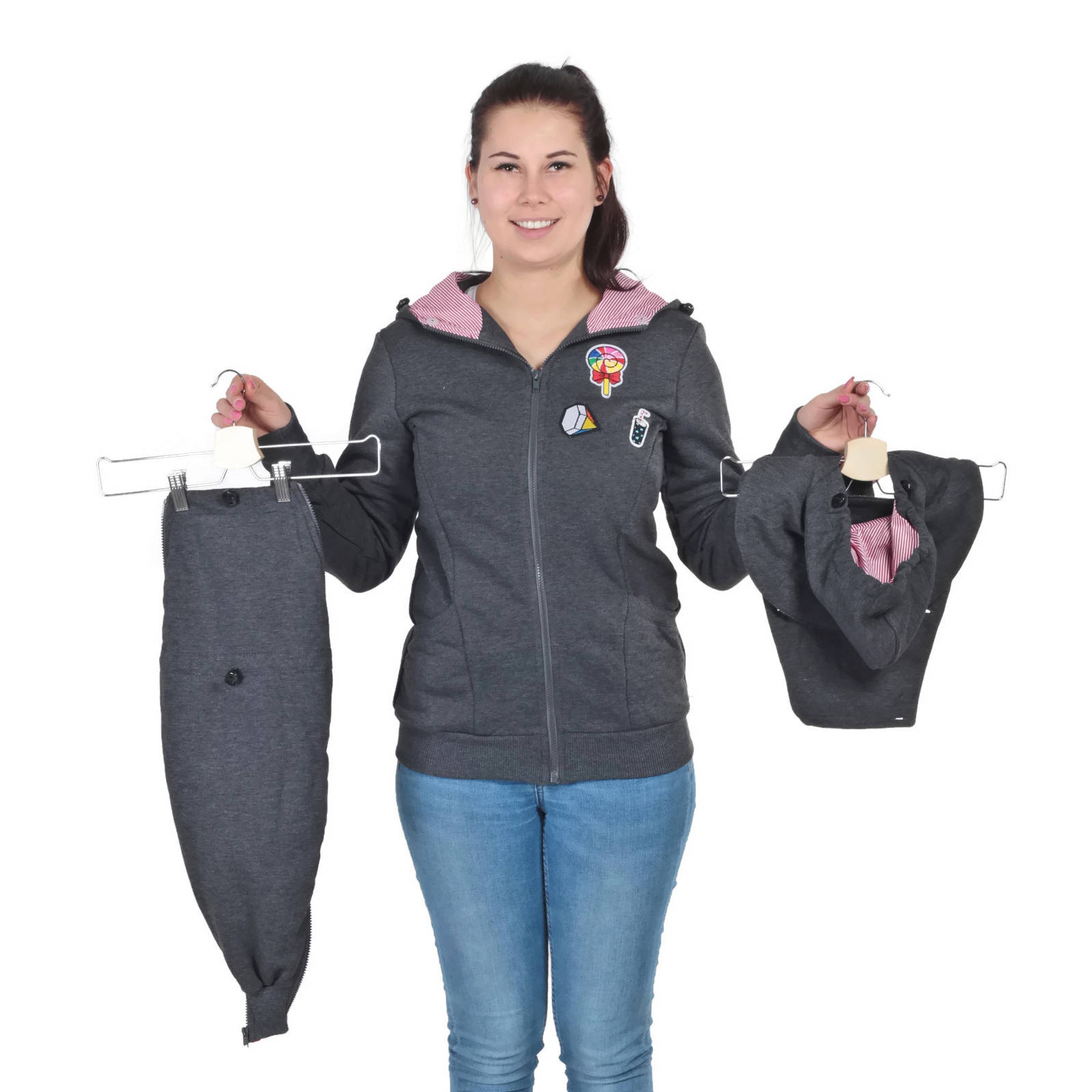 3 in 1 Baby carrier hoodie Kangaroo coat/jacket for Mom and Etsy