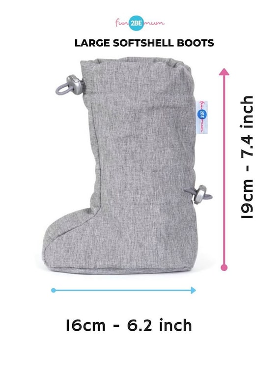 elektrode jomfru turnering Fun2bemum 0-1 1-2 Year Babywearing Softshell Boots Stay-put - Etsy
