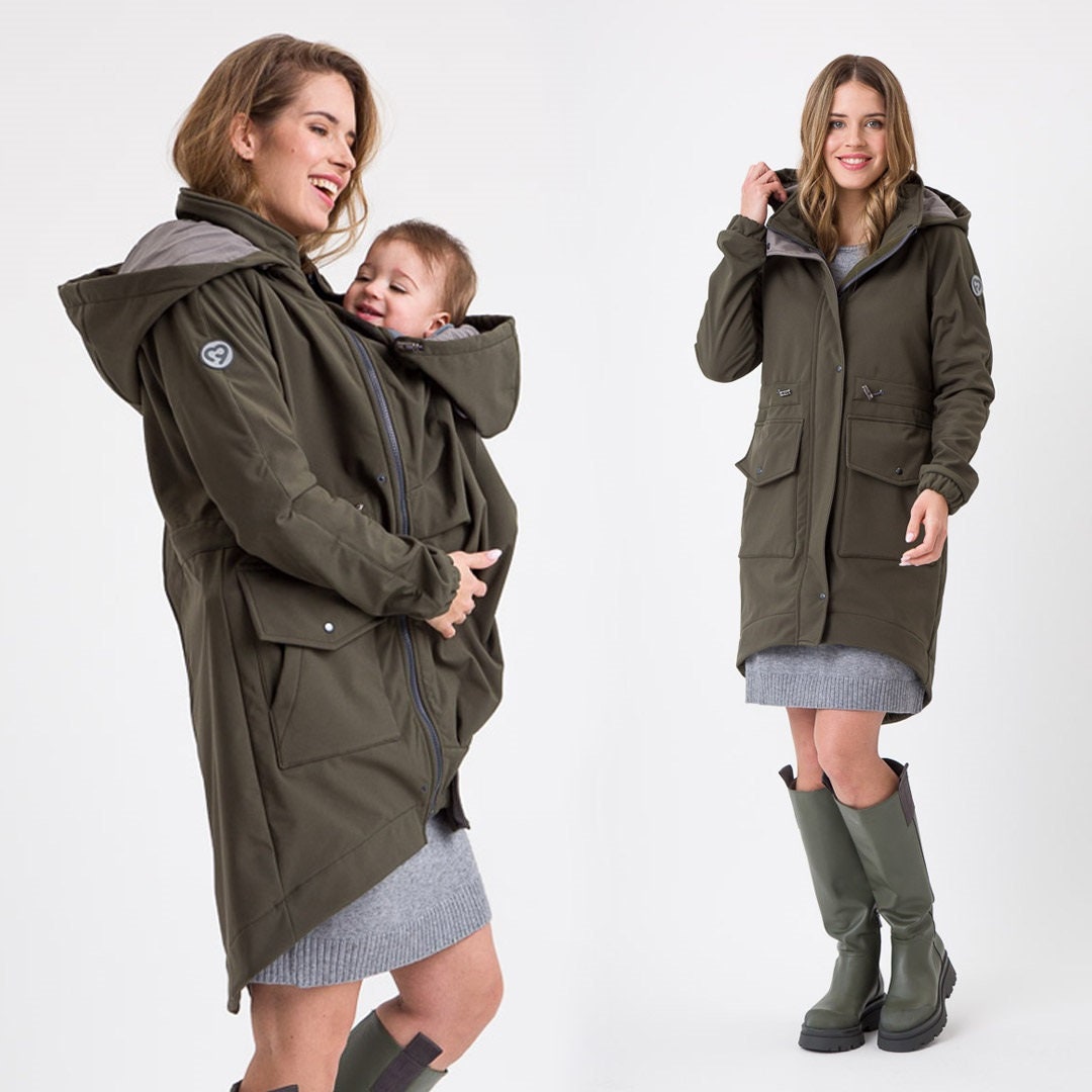 5in1 Babywearing Parka Coat maternity coat FRONT/BACK Etsy 日本