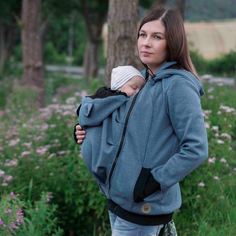 maternity multifunctional kangaroo hoodie