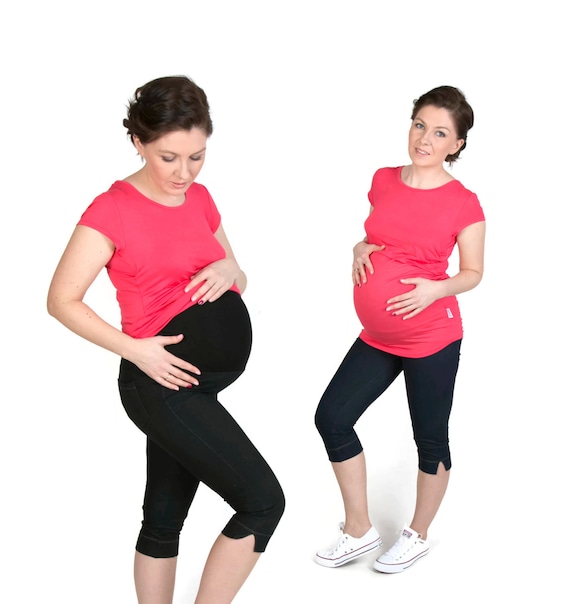 Handmade Stretchy Denim Look Maternity 