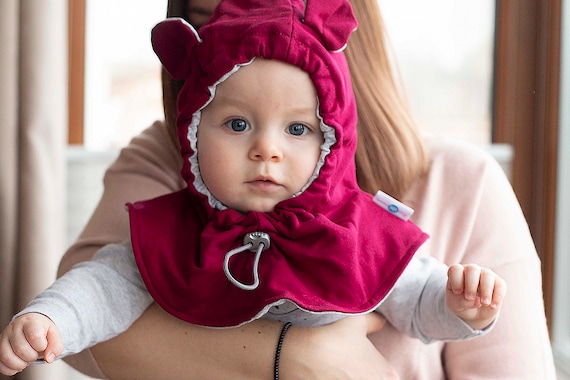 Bonnet Bebe Fille Hiver Chaud Chapeau d'hiver pour Enfants Bonnet Enfant  Fille Avac Cache-Cou Convient pour 2 à 5 Ans Enfant Fille (Rose)