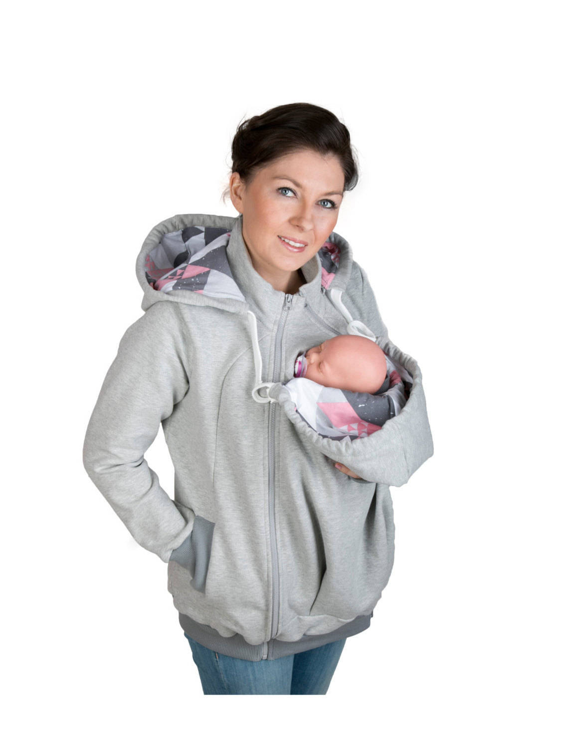 mom and baby hoodie