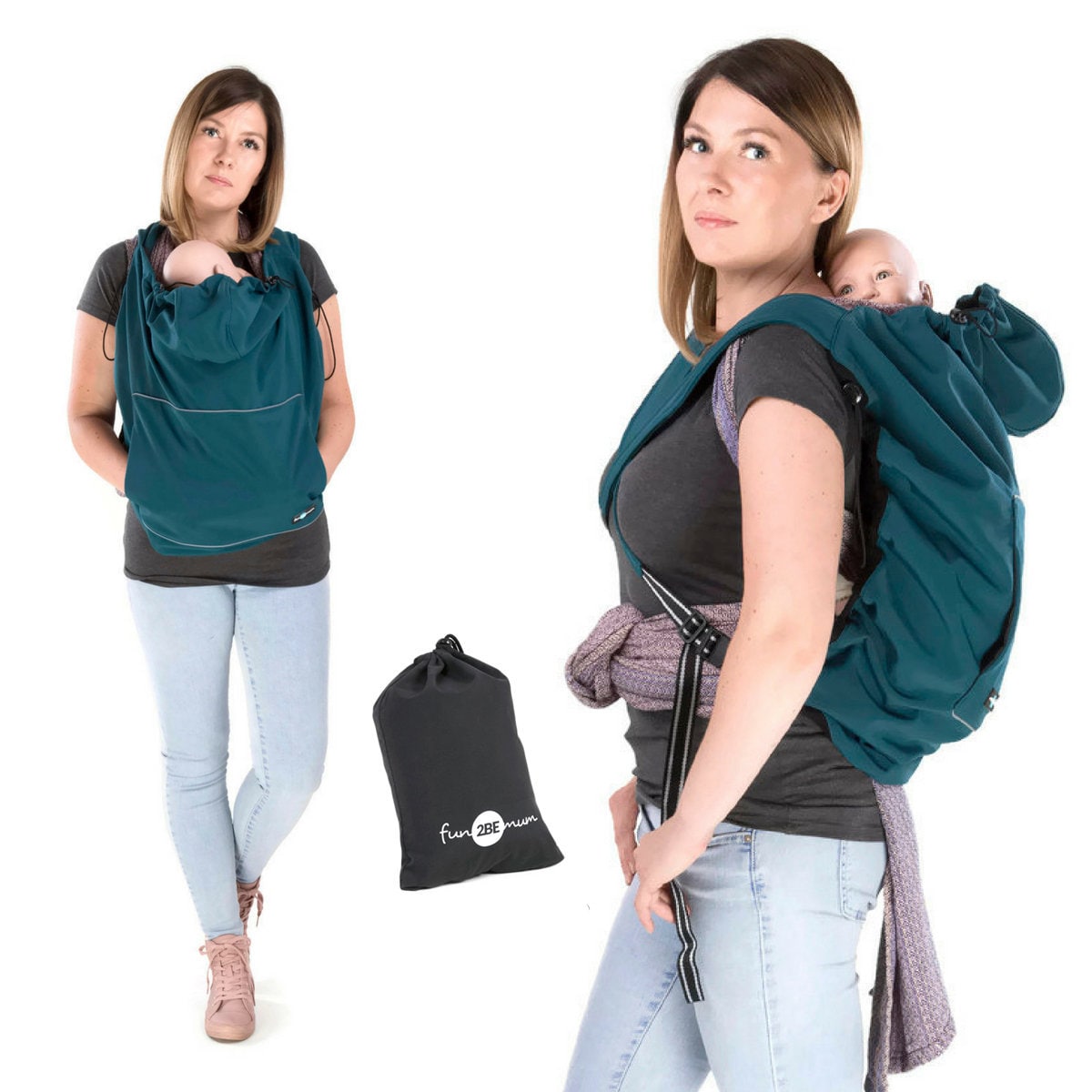 FUN2BEMUM Baby Carrier Cover 