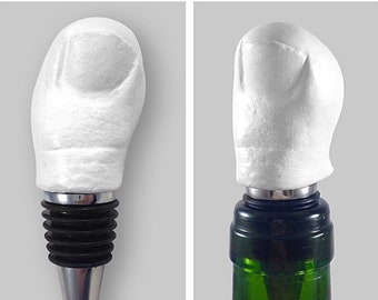 Ceramic Big Toe Wine Stopper