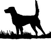 English Setter Bird Dog Upland Hunting Decal