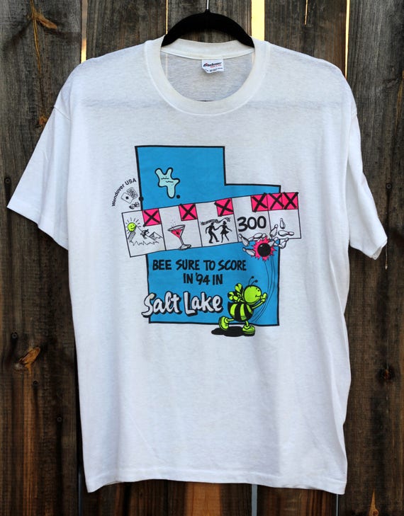 Vintage 1994 Salt Lake City Utah Bee Sure To Score In Etsy