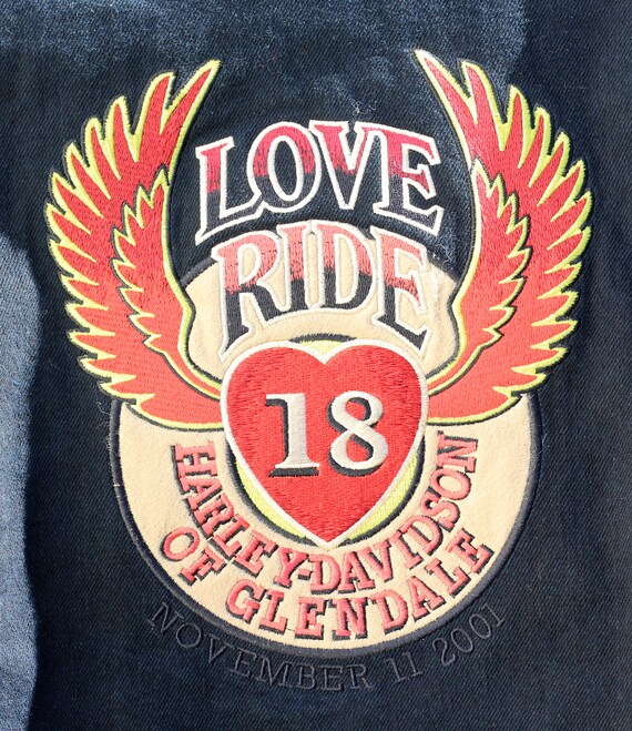 mens harley davidson denim shirt