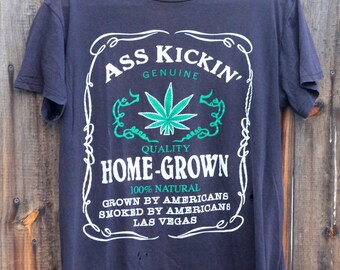 〜90's ASS KICKING  GROWN tee merica-kickin-ass-since-1776-