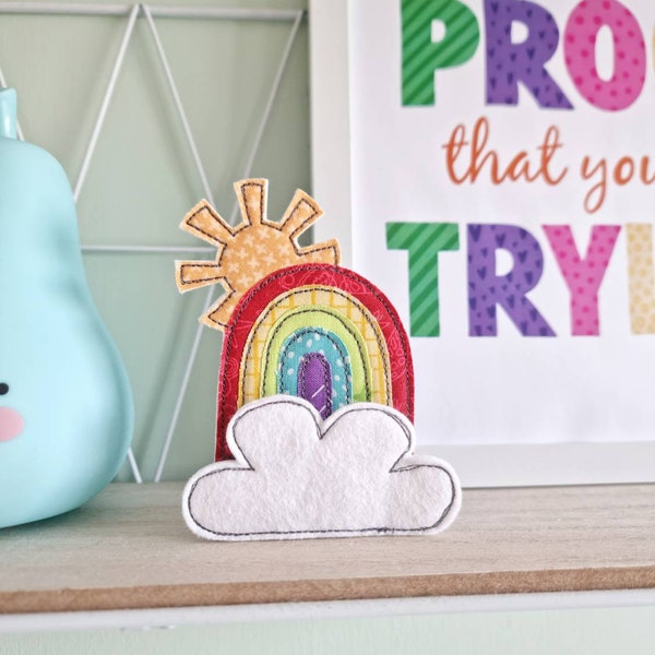 Rainbow decoration, Rainbow Ornament, Shelf accessories, Rainbow gift