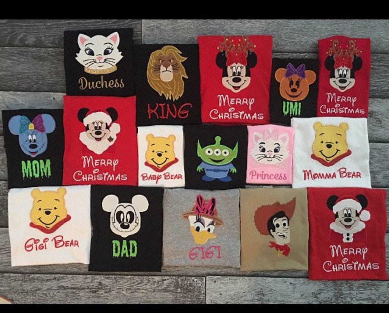Personalized Disney Character Shirts Etsy
