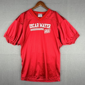 Oscar Mayer 12 Football Jersey Champro Sports Adult Medium Red Vintage image 1